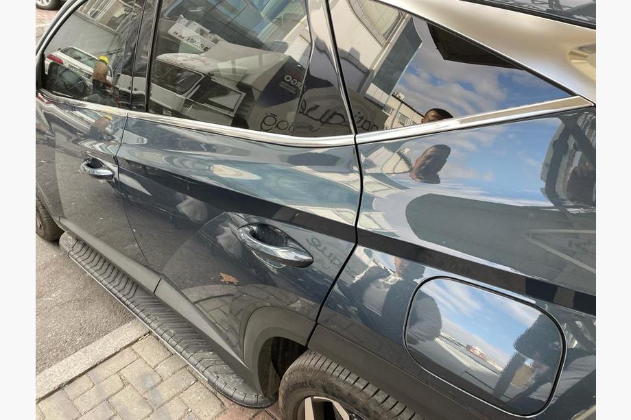 Hyundai Tucson NX4 2021– Onderste raamlijsten (6 stuks, RVS) Image