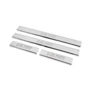 Carmos V2 instaplijsten (4 stuks, RVS) Citroen C-Elysee 2013–2022 foto 2