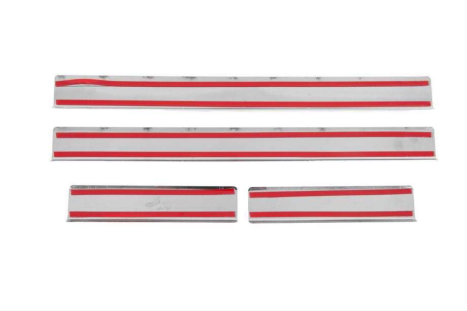 Citroen C-Elysee 2013–2022 Carmos V2 instaplijsten (4 stuks, RVS) Foto 4