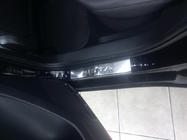 Volkswagen Jetta 2011–2018 Carmos V2 instaplijsten (4 stuks, RVS) foto 3