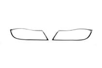 BMW 3-serie E90/E91 2005–2011 Koplampcovers (set van 2, kunststof) foto 3