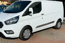Ford Custom 2013–2022 Carmos deurstrips (5 stuks, RVS) foto 1