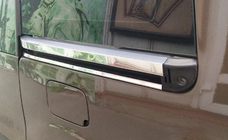 Peugeot Partner Tepee 2008–2018 RVS sierlijsten voor schuifdeuren (4-delig) Carmos - Turks staal foto 1