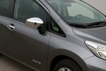 Nissan Note 2012–2020 Spiegelkappen (2 stuks, ABS) foto 1