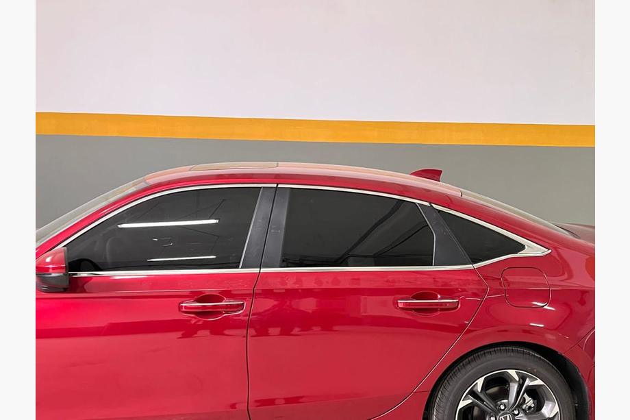 Honda Civic Sedan 2021– Onderste raamlijsten (8 stuks, RVS) Image