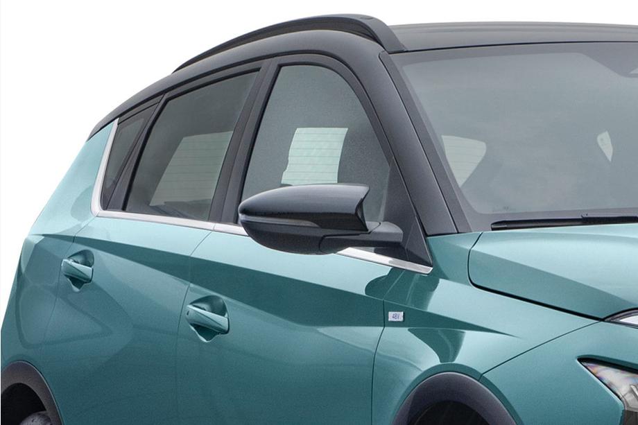 Hyundai Bayon 2021– Onderste raamlijsten (8 stuks, RVS) Carmos - Turks staal Image