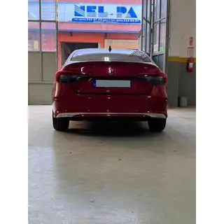 Achterbumper beschermlijst (Sedan, RVS) foto 4