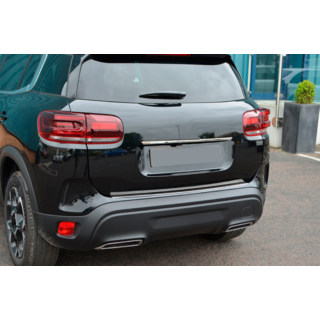 Chromen sierlijst boven de kentekenplaat (RVS) Citroen C5 Aircross 2017–2025 foto 4