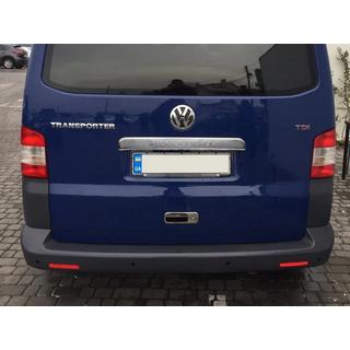 Sierlijst boven kenteken voor achterklep (met opschrift, RVS) Volkswagen T5 Transporter 2003–2010 foto 1