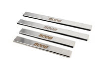Peugeot 5008 2016–2023 Carmos dorpellijsten (set 4 stuks, RVS) foto 2