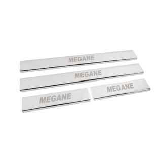 Carmos V2 instaplijsten (4 stuks, RVS) Renault Megane IV 2016–2025 foto 3