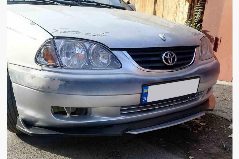 Universele voorbumper lipspoiler Niken Grey (ABS) Foto 5