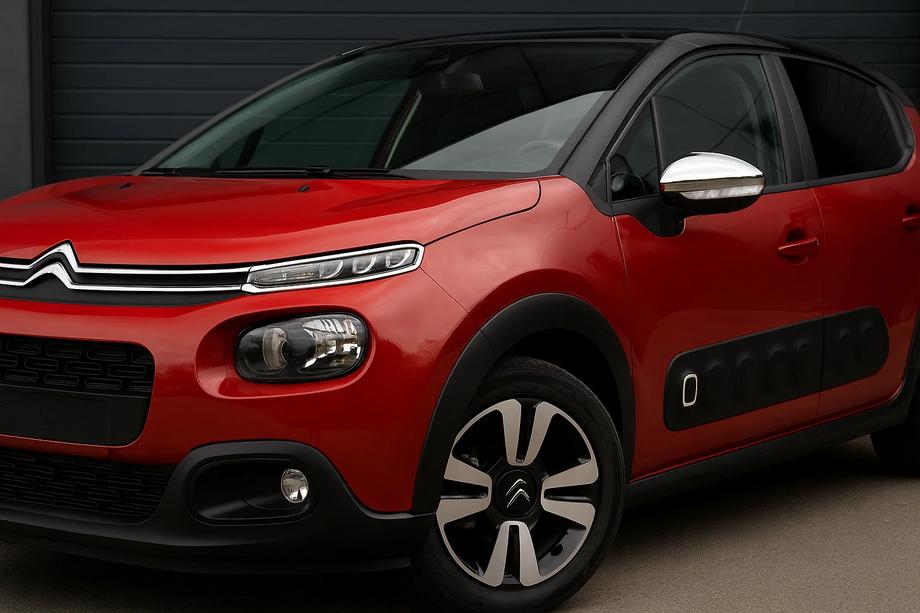 Citroen C-3 2016–2023 Spiegelkappen (2 stuks, RVS) Carmos - Turks staal Foto 3