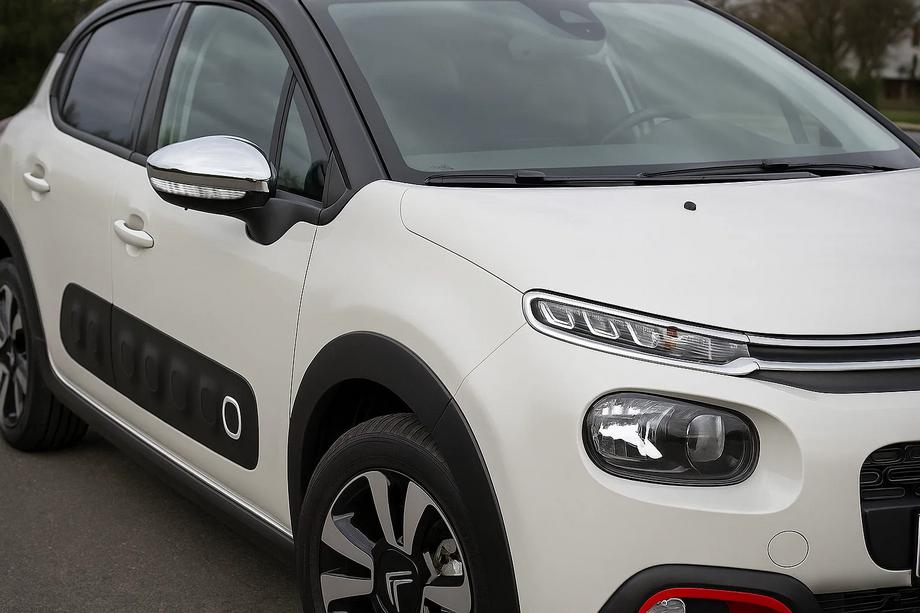 Citroen C-3 2016–2023 Spiegelkappen (2 stuks, RVS) Image