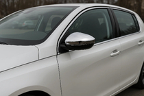 Peugeot 308 2014–2021 Spiegelkappen (2 stuks, RVS) foto 1
