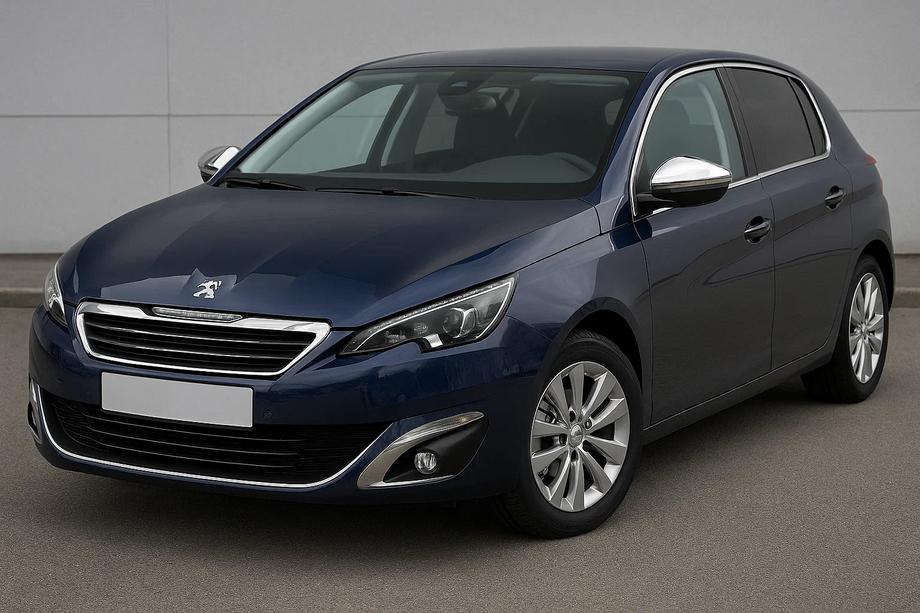 Peugeot 308 2014–2021 Spiegelkappen (2 stuks, RVS) Carmos - Turks staal Foto 3