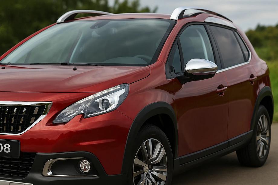 Peugeot 2008 2013–2019 Spiegelkappen 2016-2019 (2 stuks, RVS) Foto 3