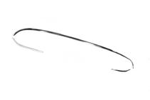 Mercedes C-klasse W205 2014–2021 RVS bumperuiteinde beschermplaat V2 foto 3
