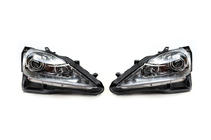 Lexus IS 2005–2013 OEM V2 Silver koplampen (2 stuks) foto 2
