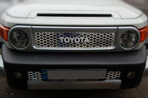 Toyota FJ Cruiser 2006–2022 Chroom sierlijsten voor grille (RVS) foto 1