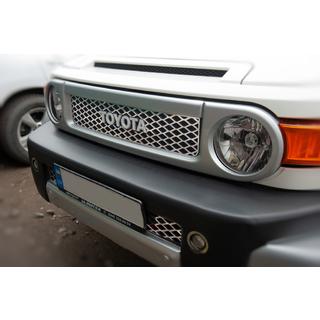 Chroom sierlijsten voor grille (RVS) foto 3