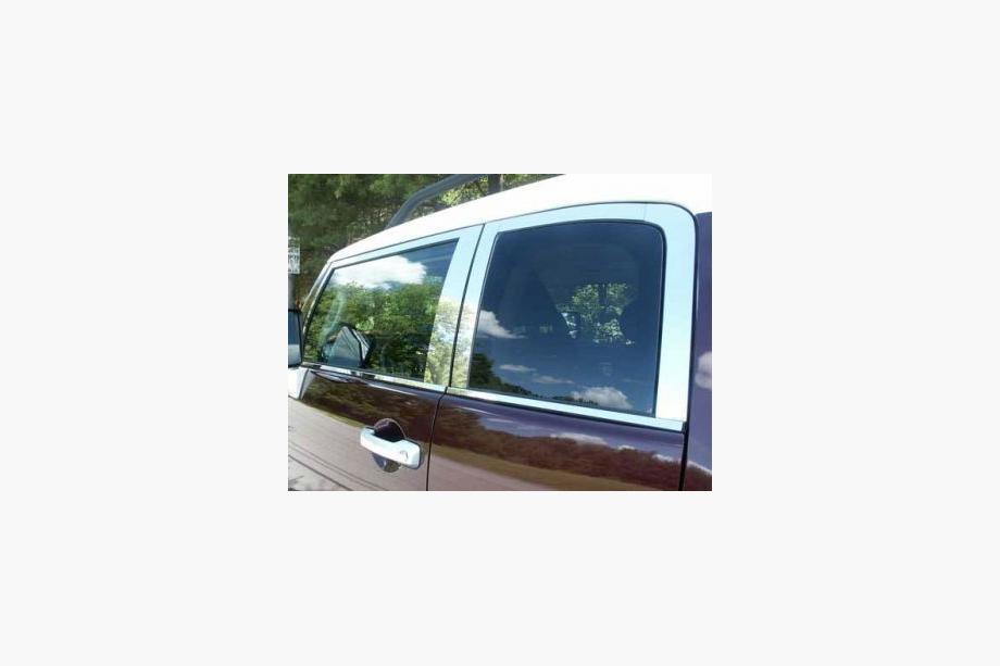 Toyota FJ Cruiser 2006–2022 Set raamstrips (RVS, 16-delig) Foto 10