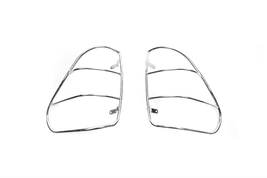 Mitsubishi L200 2006–2015 RVS beschermers voor achterlichten (2 stuks) Foto 3