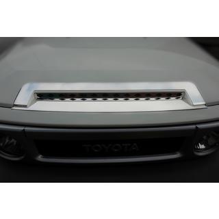 Chromen motorkaplijst (RVS) foto 3