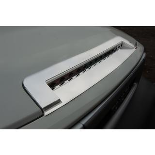 Chromen motorkaplijst (RVS) foto 1