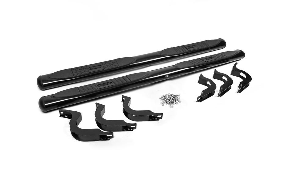 Toyota FJ Cruiser 2006–2022 Zijbuizen B098602 (2 st., rvs) (zwart) Image