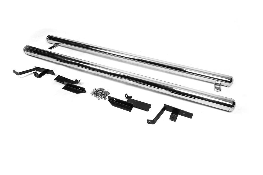 Nissan X-trail T30 2002–2007 Sidebars N1419 76mm (2 st., RVS) Image