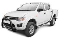 Mitsubishi L200 2006–2015 Side steps B53T1930 (2 st., RVS) foto 2