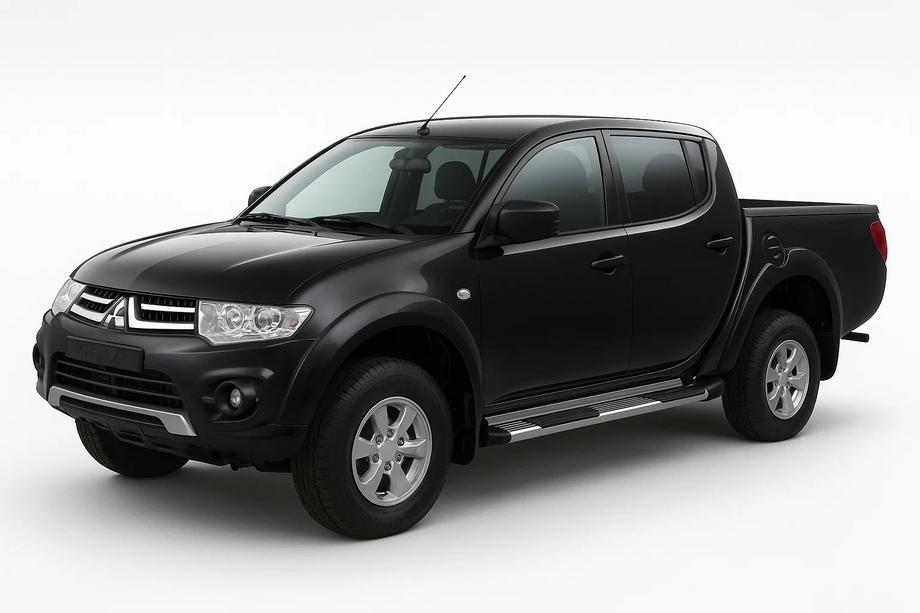 Mitsubishi L200 2006–2015 Side steps B53T1930 (2 st., RVS) Image