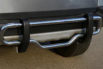 Toyota FJ Cruiser 2006–2022 Achterbeschermbeugel D098616 (RVS) foto 2