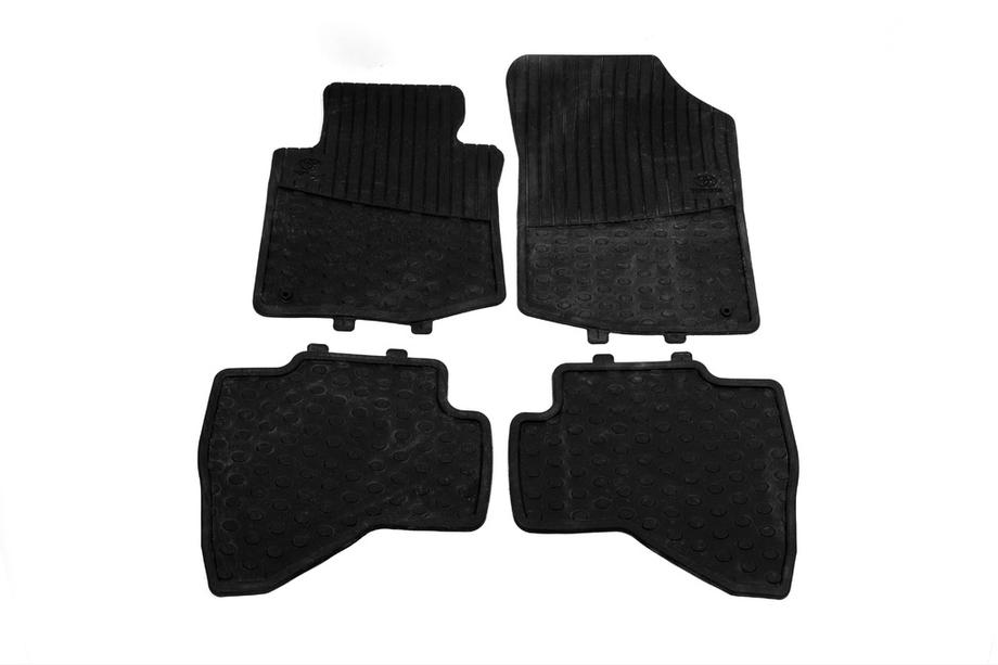 Toyota Aygo 2007–2014 Afgeprijsd! Rubber vloermatten PZ414-90359-RJ (set van 4, origineel) Foto 1