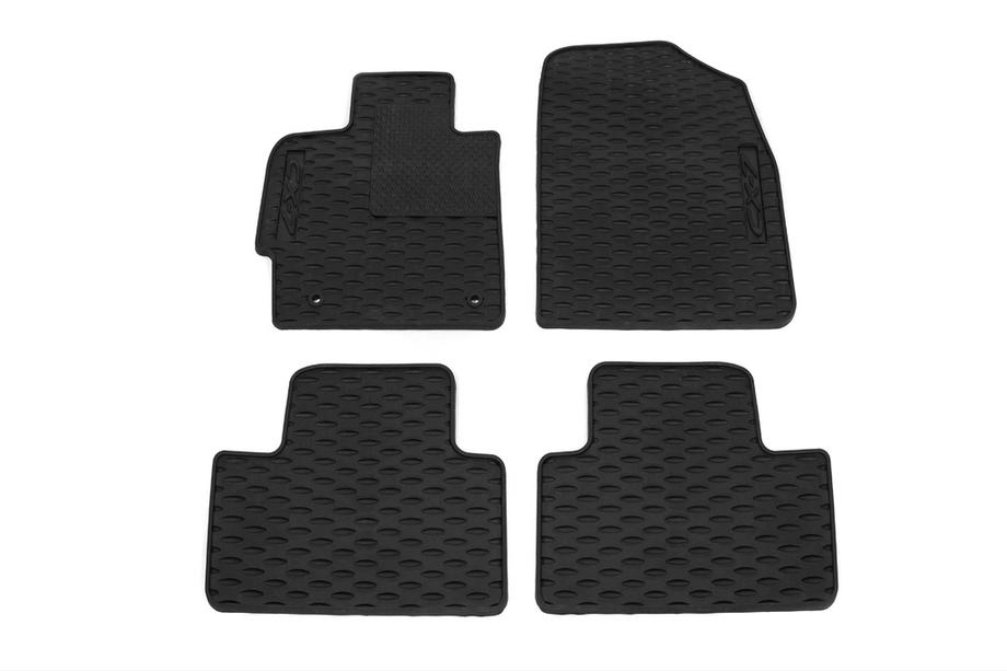 Mazda CX-7 2006–2012 Rubberen vloermatten 00008BM08 (set 4 st., origineel) Image