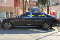 Mercedes S-class W223 2020– RVS stijlbekleding foto 1
