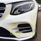 Mercedes GLC X253 2015–2022 Zijbeschermlijsten voor voorbumper V1 (RVS) foto 1