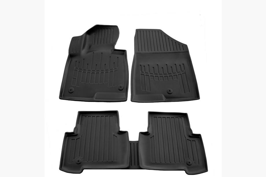 Hyundai Tucson NX4 2021– Stingray 3D (hybrid) vloermattenset (5 stuks, polyurethaan) Image