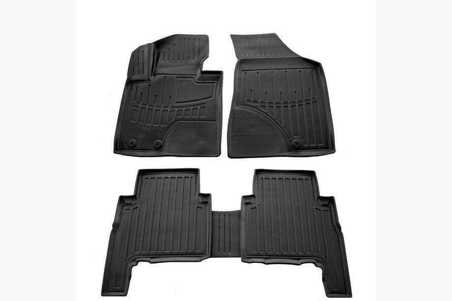 Kia Sorento II XM 2009–2014 Stingray 3D automatten 2009-2012 (set 5 stuks, polyurethaan) Image