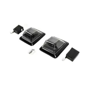 Black Design richtingaanwijzer repeaters (2 stuks) foto 2