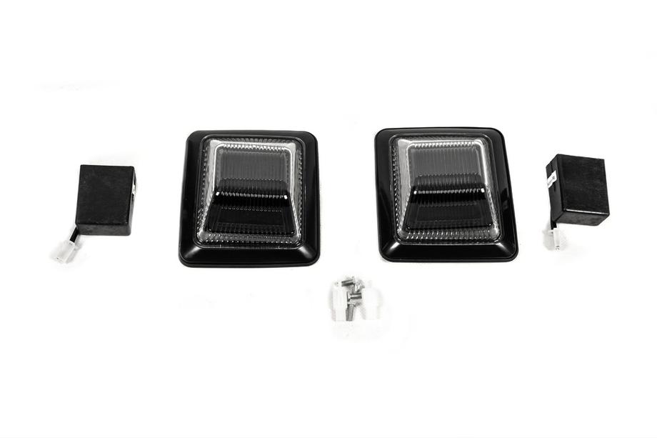 Mercedes G-klasse W463 1990–2018 Black Design richtingaanwijzer repeaters (2 stuks) Image