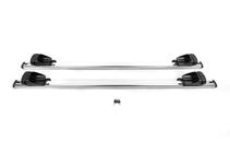 Mitsubishi Outlander 2006–2012 OEM dwarsdragers voor originele dakrails (2 stuks, grijs) foto 4