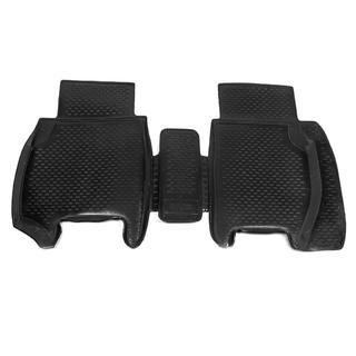 Rubberen achterste vloermatten voor interieur (2 stuks, OEM) Honda Civic HB 2006–2012