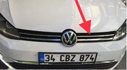 Volkswagen Golf 7/E-Golf 2012–2020 Grille sierlijsten 2017-2020 (RVS) foto 2