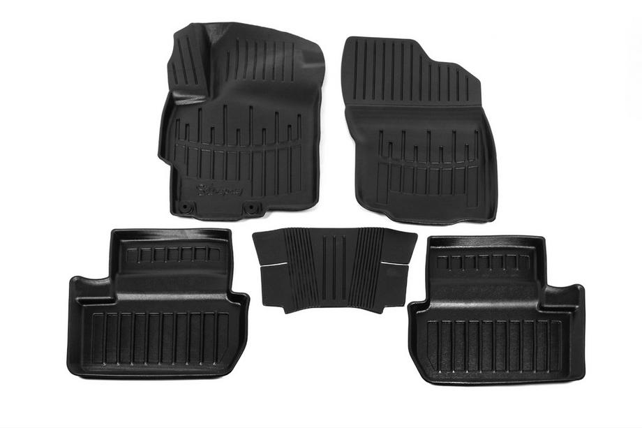 Mitsubishi Lancer X 2008– Stingray 3D automatten (5 stuks, polyurethaan) Image
