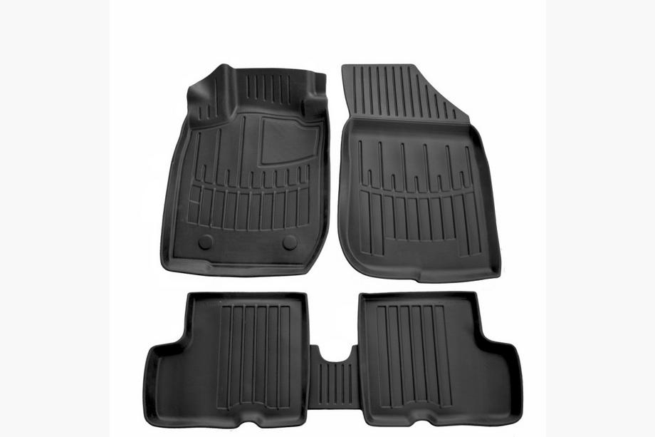 Dacia Duster 2008–2018 Stingray 3D automatten (2WD) (set 5 stuks, polyurethaan) Image