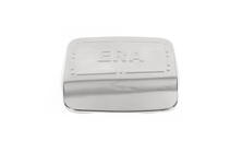Hyundai Accent 2006–2010 OmsaLine RVS tankklep cover foto 2