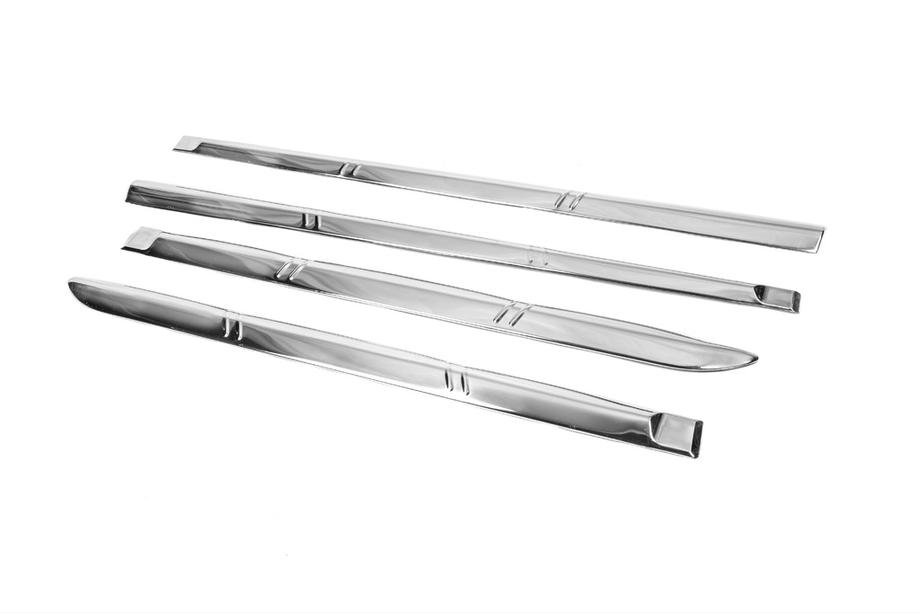 Hyundai Accent 2006–2010 Deur sierlijst (set 4 stuks, RVS) Foto 4