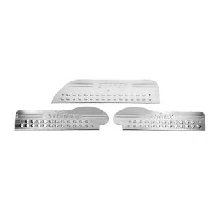 OmsaLine dorpellijsten (3 stuks, RVS) Hyundai H200, H1, Starex 1998–2007 foto 4